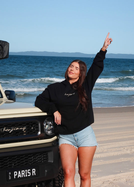 Her Jimny Hoodie - Black