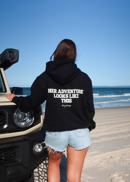 Her Jimny Hoodie - Black