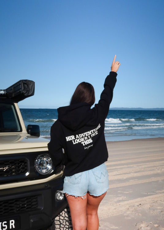 Her Jimny Hoodie - Black