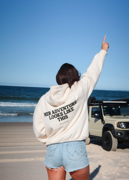 Her Jimny Hoodie - Cream