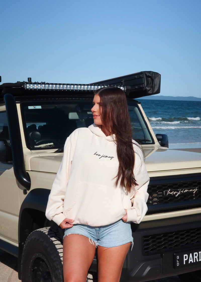 Load image into Gallery viewer, Her Jimny Hoodie - Cream
