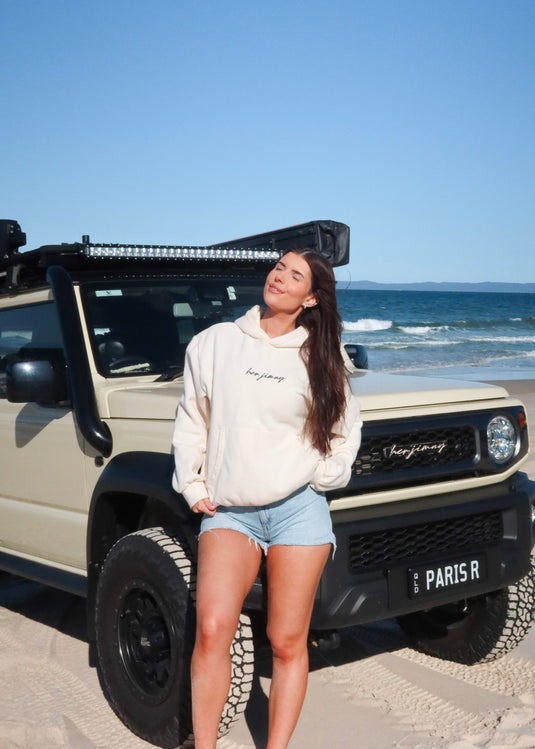 Her Jimny Hoodie - Cream